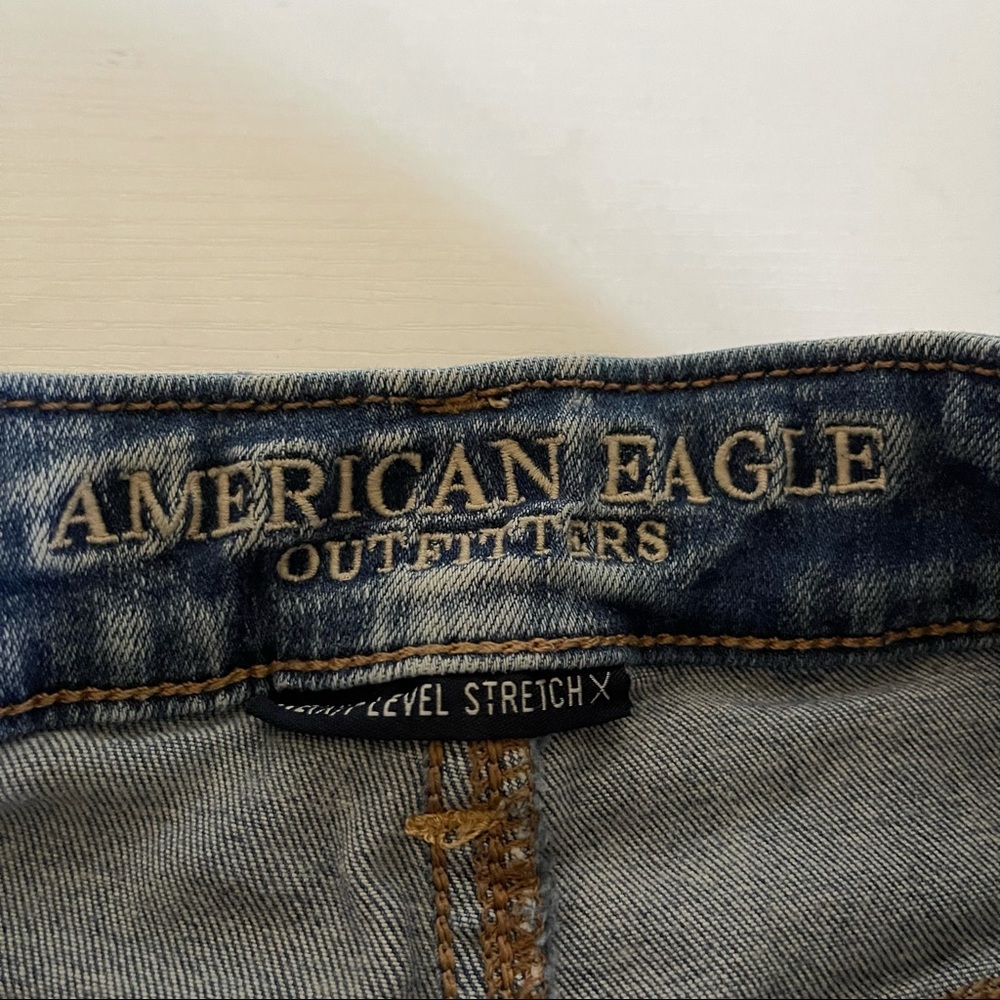 American Eagle | High Rise Crochet Pocket Shorts - Picture 5 of 7